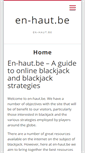 Mobile Screenshot of en-haut.be